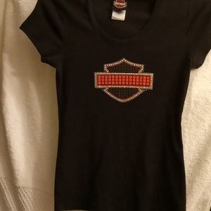 Harley Davidson size M ladies short sleeve t-shirt